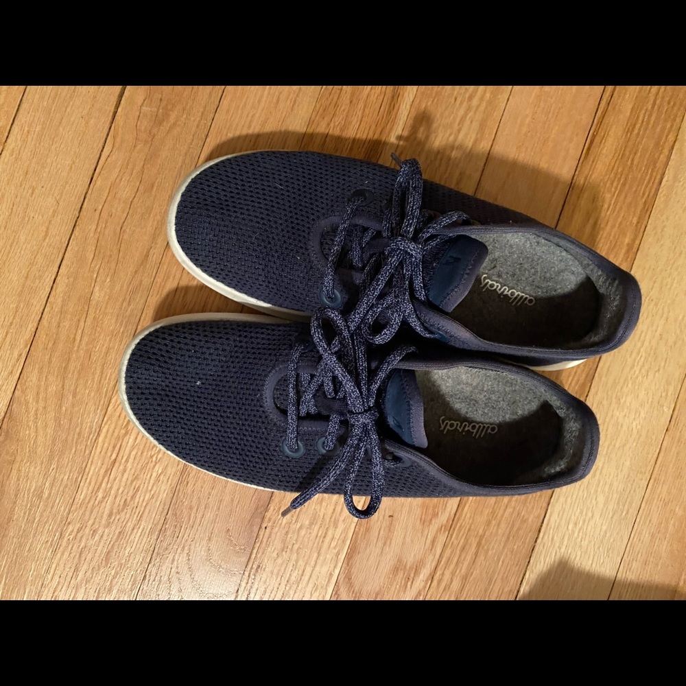 Sz 8 Allbirds Tree breezers in navy